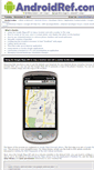 Mobile Screenshot of androidref.com